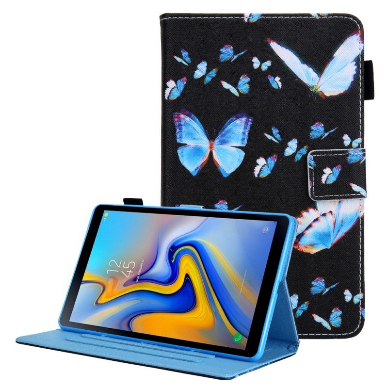 Flip Cover Samsung Galaxy Tab A8 Flere Sommerfugle