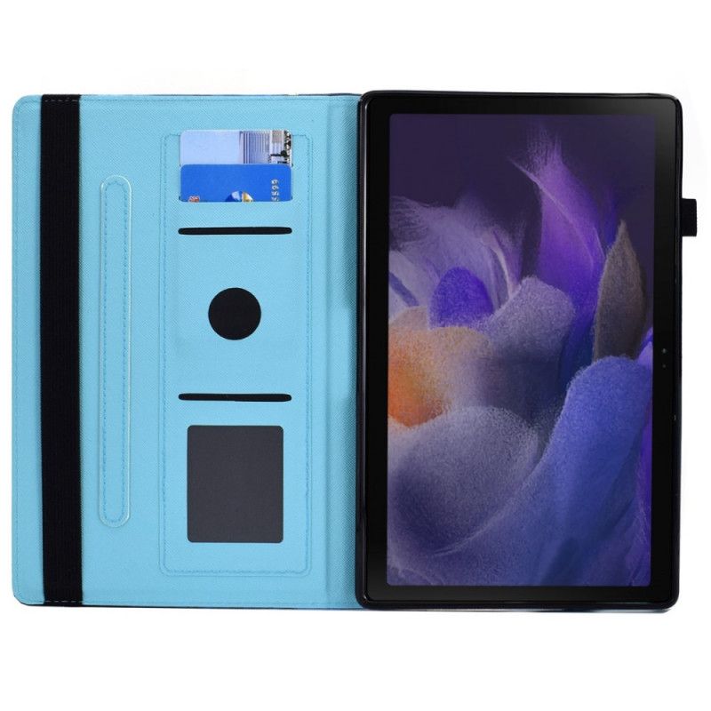 Flip Cover Samsung Galaxy Tab A8 Fortryllede Sommerfugle