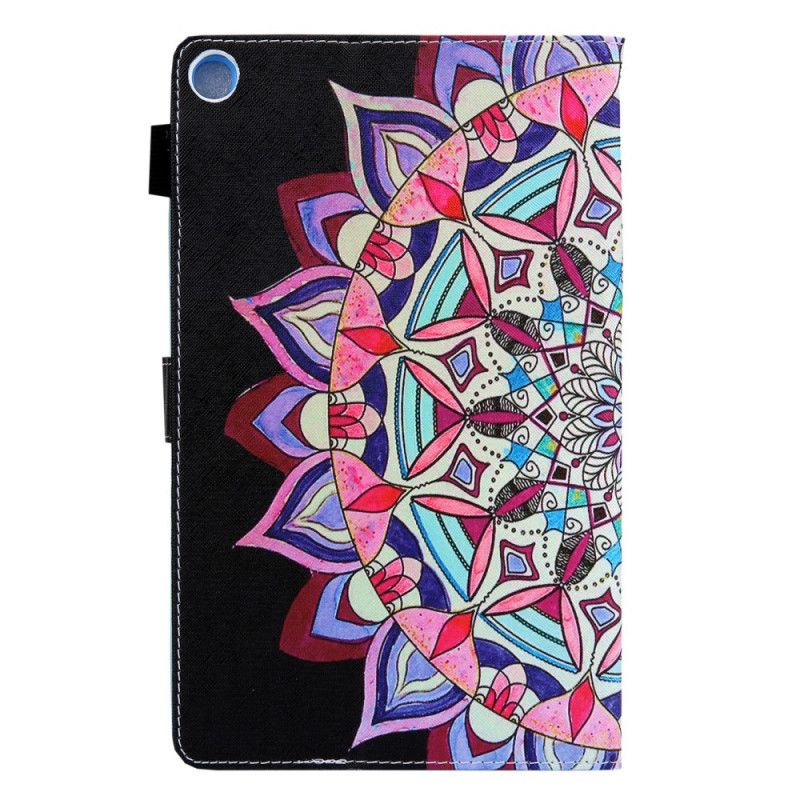 Flip Cover Samsung Galaxy Tab A8 Grafisk Mandala