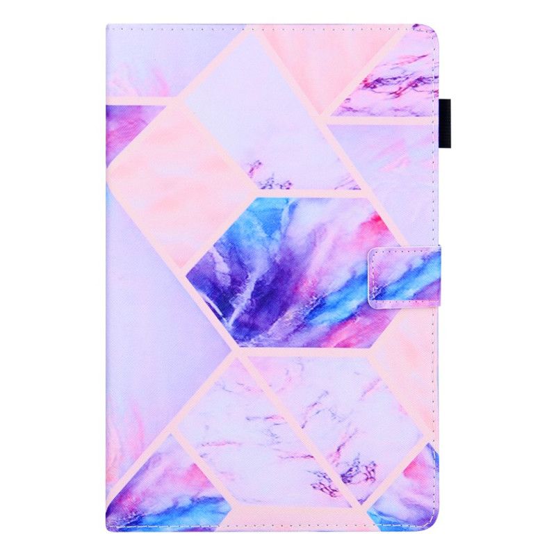 Flip Cover Samsung Galaxy Tab A8 Marmorgeometridesign