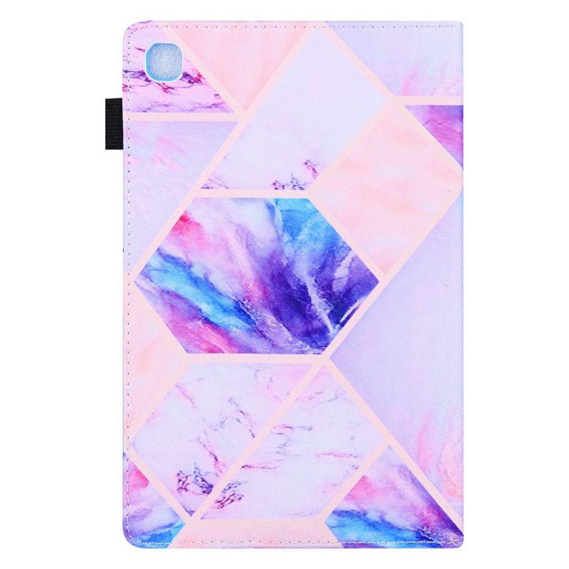 Flip Cover Samsung Galaxy Tab A8 Marmorgeometridesign