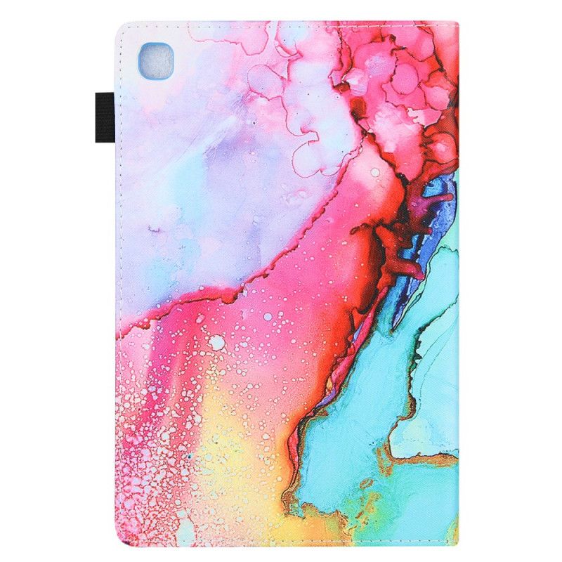 Flip Cover Samsung Galaxy Tab A8 Marmorstil