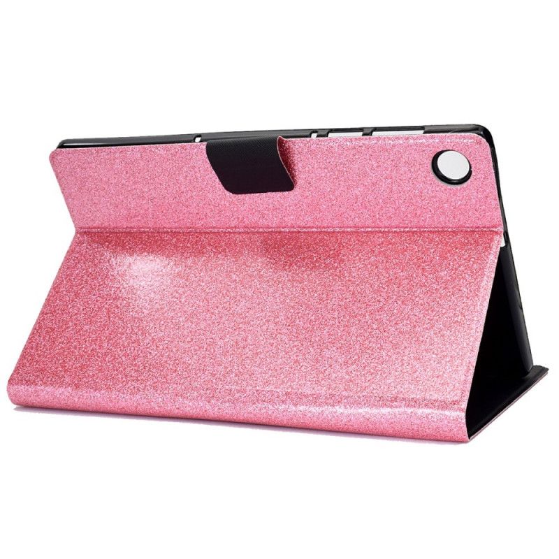 Flip Cover Samsung Galaxy Tab A8 Mousserende Pailletter