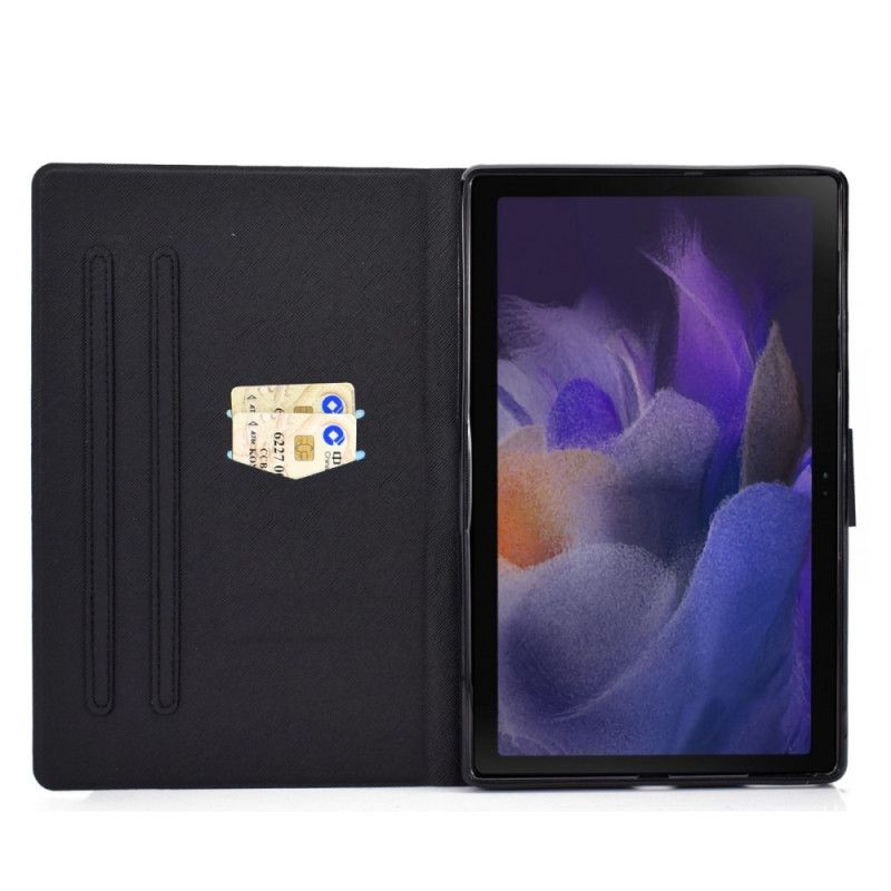 Flip Cover Samsung Galaxy Tab A8 Musiknoter