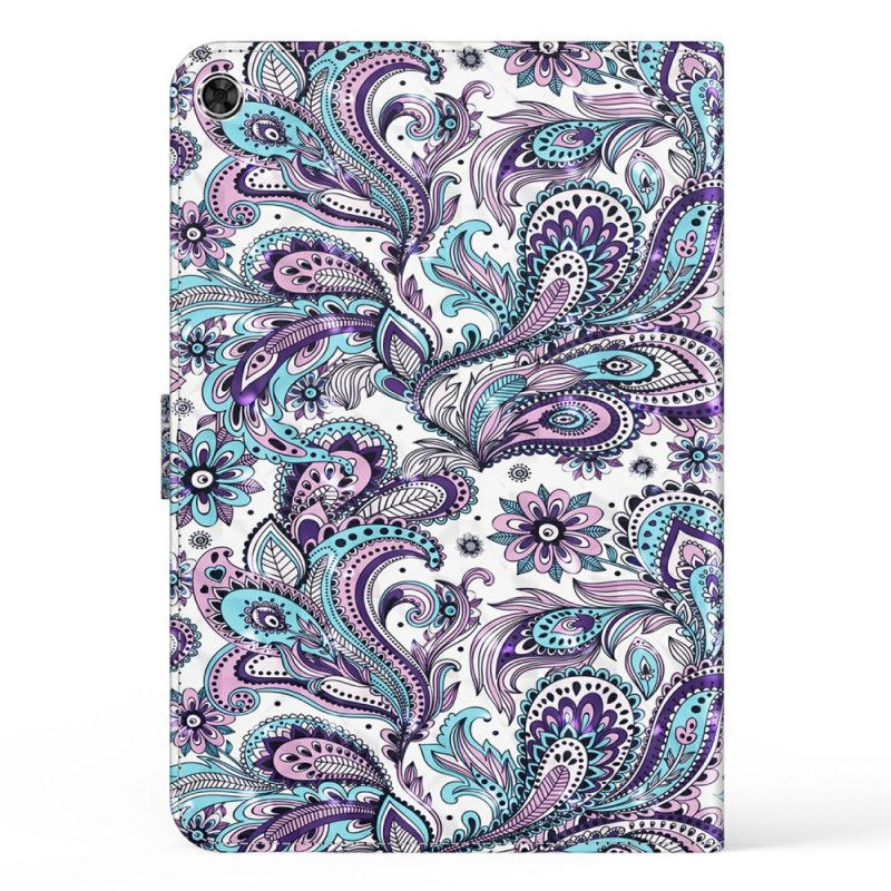 Flip Cover Samsung Galaxy Tab A8 Paisley Mønster