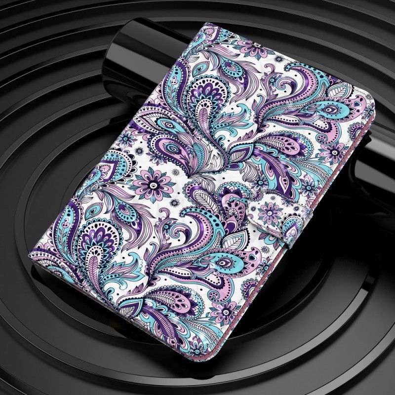 Flip Cover Samsung Galaxy Tab A8 Paisley Mønster