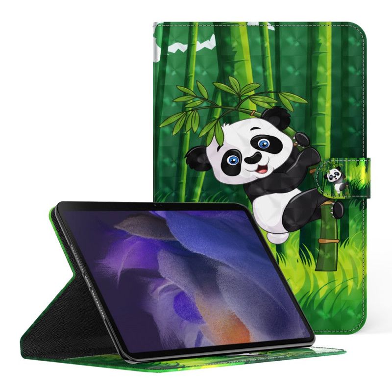 Flip Cover Samsung Galaxy Tab A8 Panda