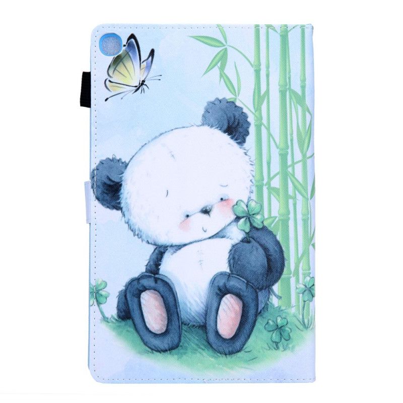 Flip Cover Samsung Galaxy Tab A8 Panda I Naturen