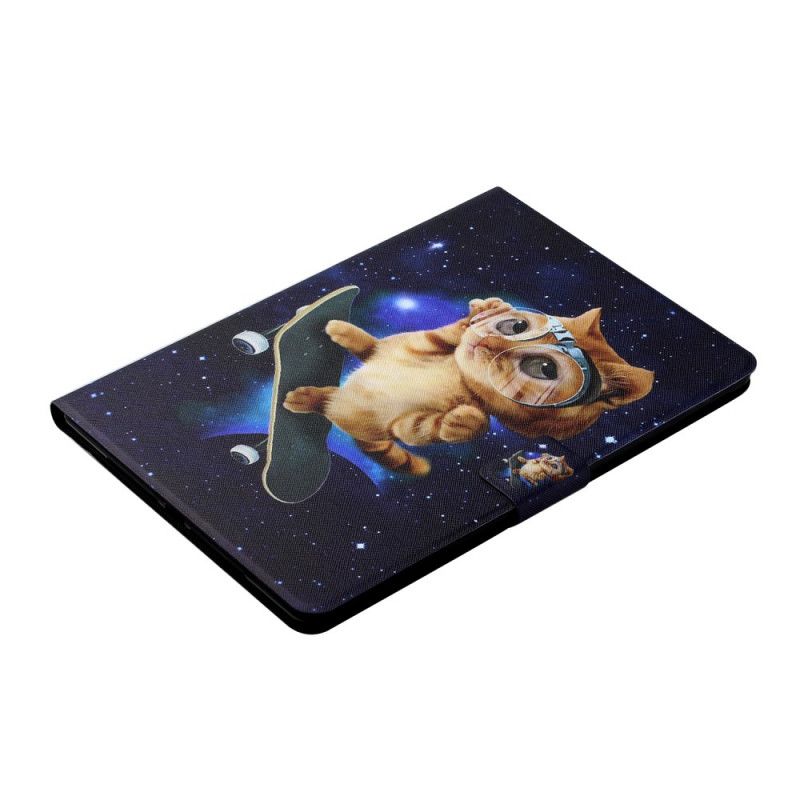 Flip Cover Samsung Galaxy Tab A8 Skateboard Kat