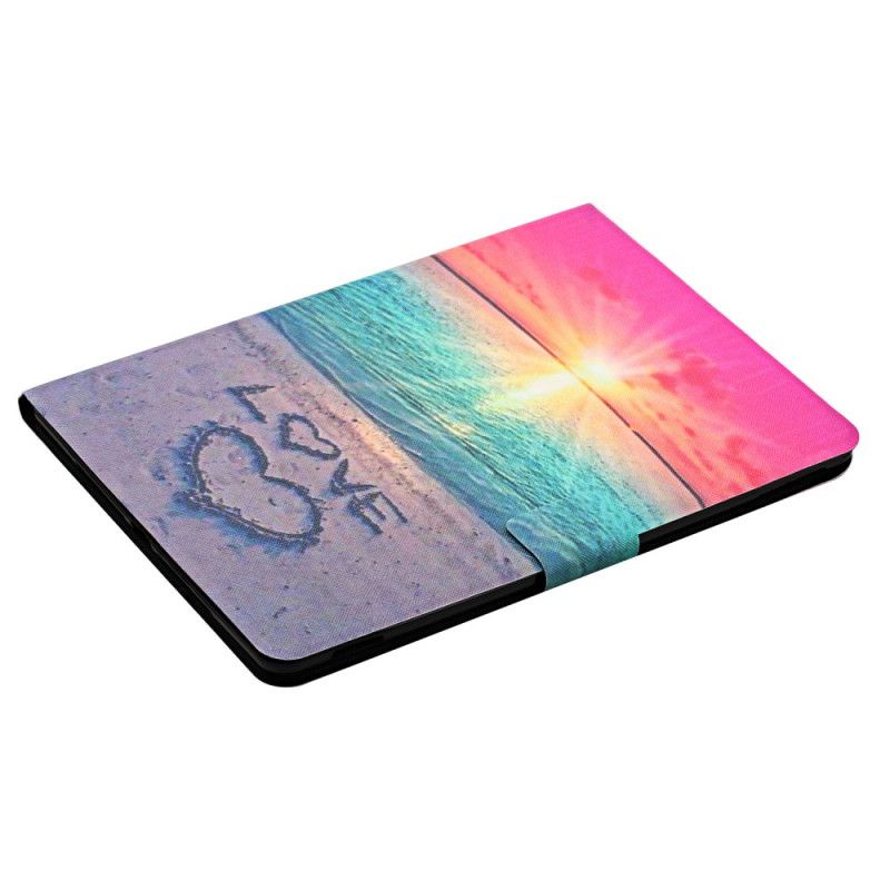 Flip Cover Samsung Galaxy Tab A8 Solnedgangskærlighed