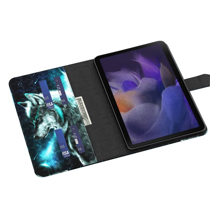 Flip Cover Samsung Galaxy Tab A8 Vild Ulv