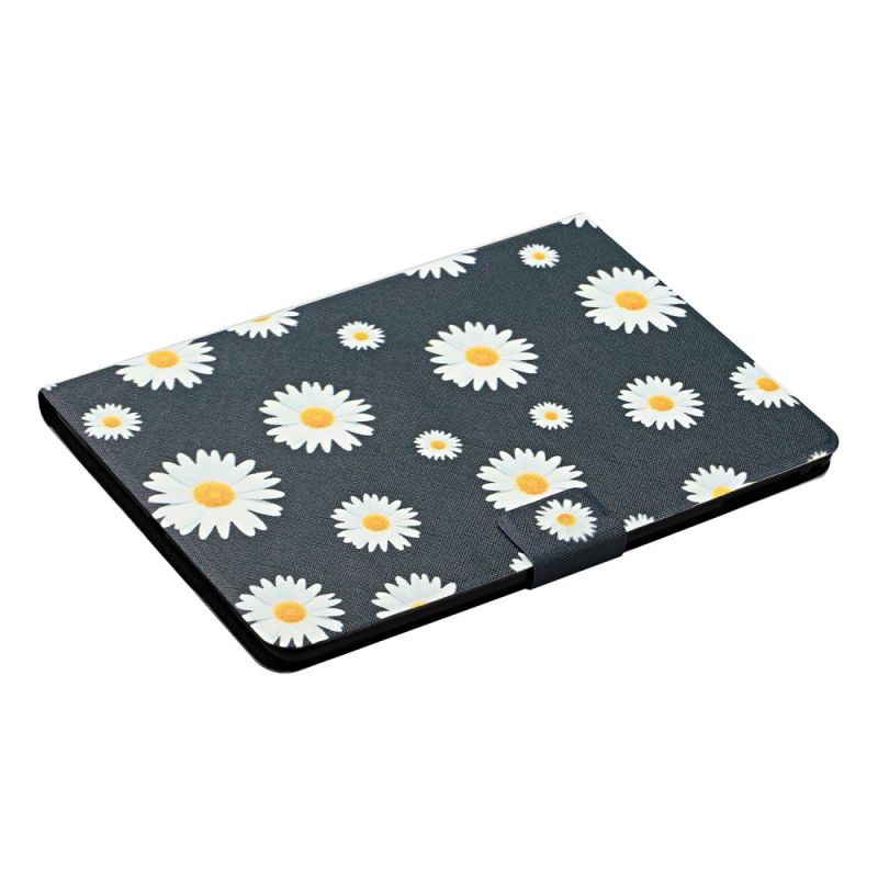 Læder Cover Samsung Galaxy Tab A8 Blomster Blomster Blomster