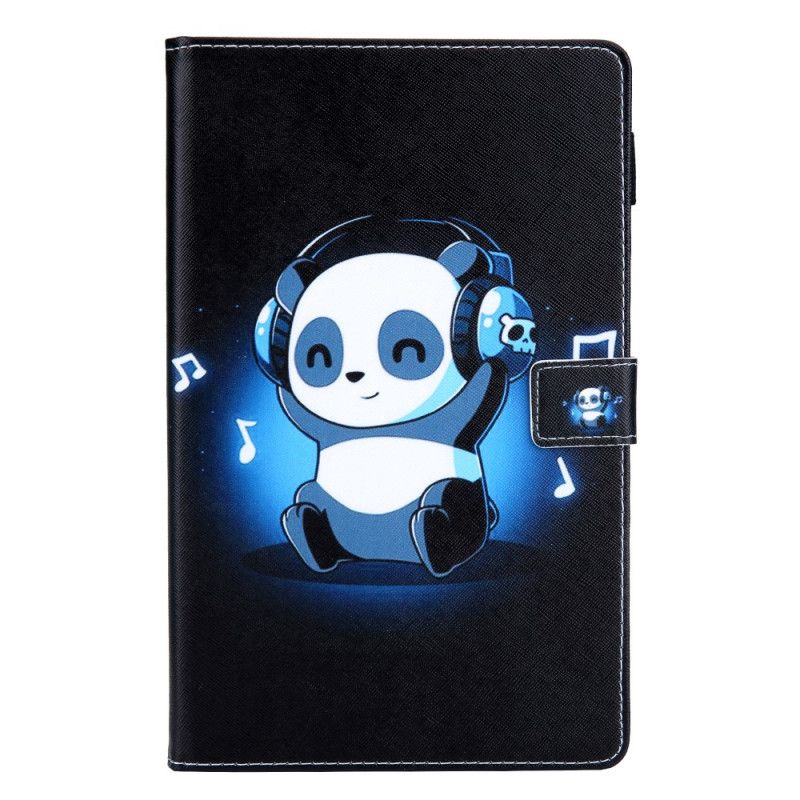 Læder Cover Samsung Galaxy Tab A8 Funky Panda