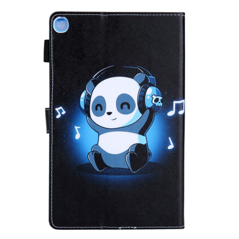 Læder Cover Samsung Galaxy Tab A8 Funky Panda