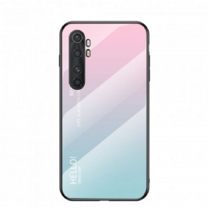 Cover Xiaomi Mi Note 10 Lite Hej Hærdet Glas