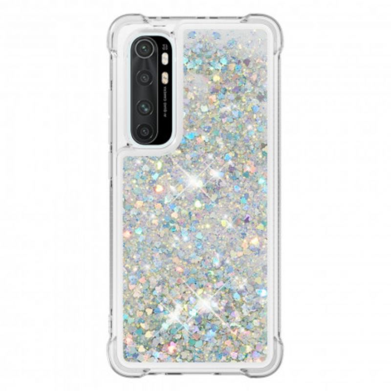 Cover Xiaomi Mi Note 10 Lite Ønsker Glitter