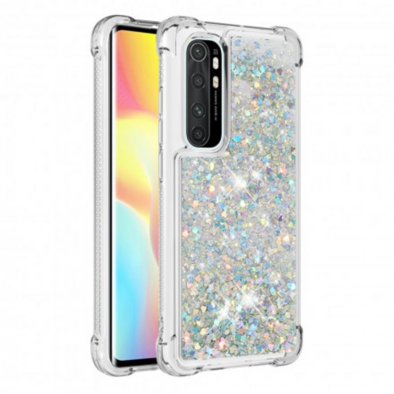 Cover Xiaomi Mi Note 10 Lite Ønsker Glitter