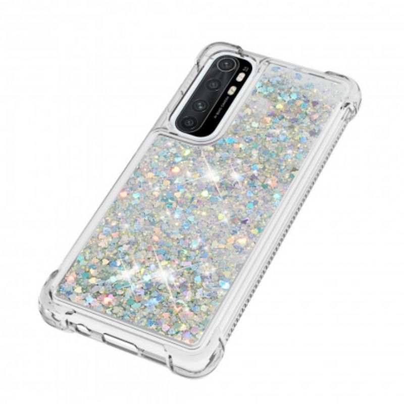 Cover Xiaomi Mi Note 10 Lite Ønsker Glitter