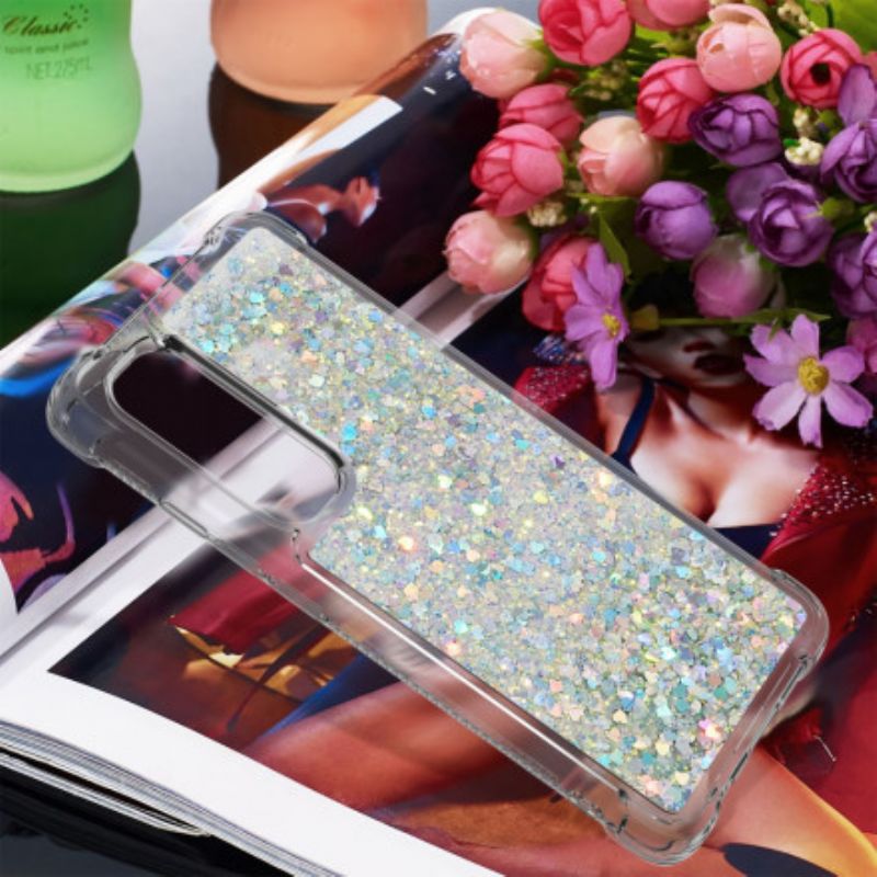 Cover Xiaomi Mi Note 10 Lite Ønsker Glitter