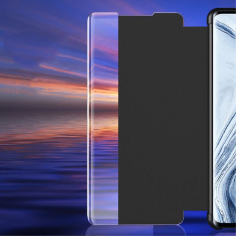 Cover Xiaomi Mi Note 10 Lite Tekstureret Kunstlæder