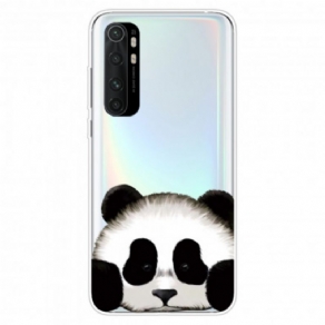 Cover Xiaomi Mi Note 10 Lite Transparent Panda