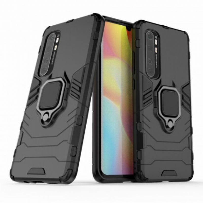 Mobilcover Xiaomi Mi Note 10 Lite Modstandsdygtig Ring