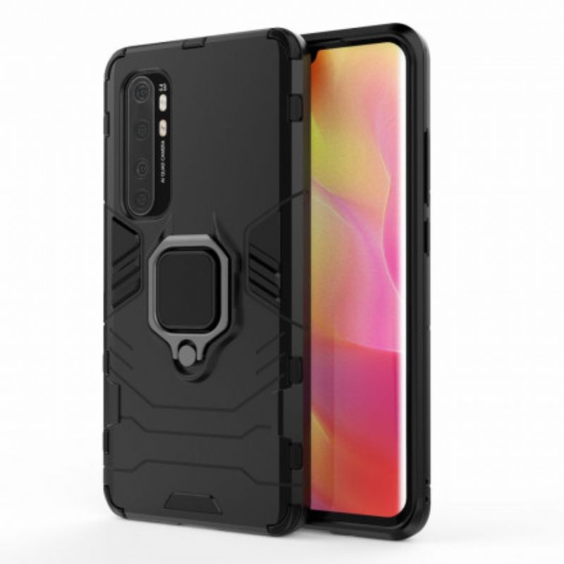 Mobilcover Xiaomi Mi Note 10 Lite Modstandsdygtig Ring