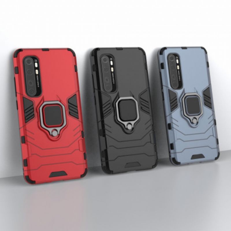 Mobilcover Xiaomi Mi Note 10 Lite Modstandsdygtig Ring