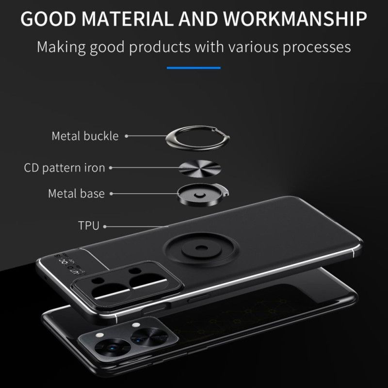 Cover OnePlus Nord 2T 5G Auto Focus Ultimativ Oplevelse Roterende Ring