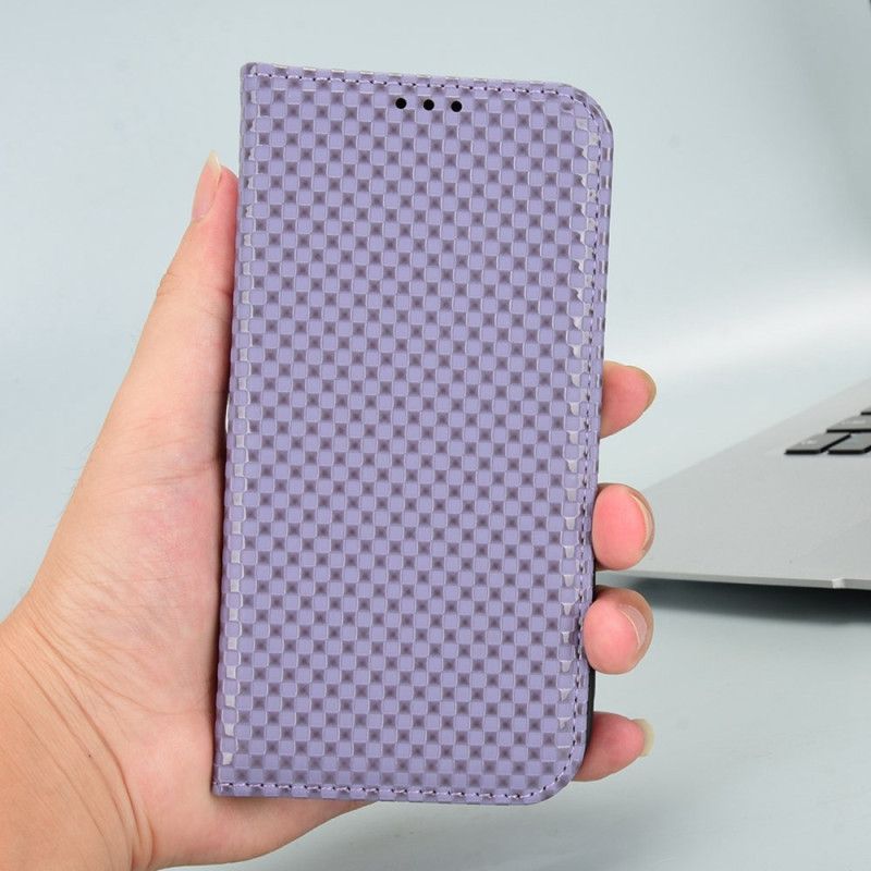 Cover OnePlus Nord 2T 5G Flip Cover Gitterstruktur