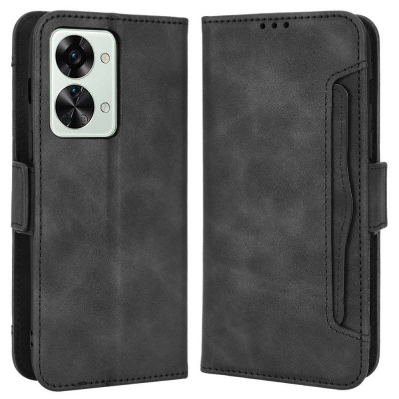 Flip Cover OnePlus Nord 2T 5G Førsteklasses Multikort