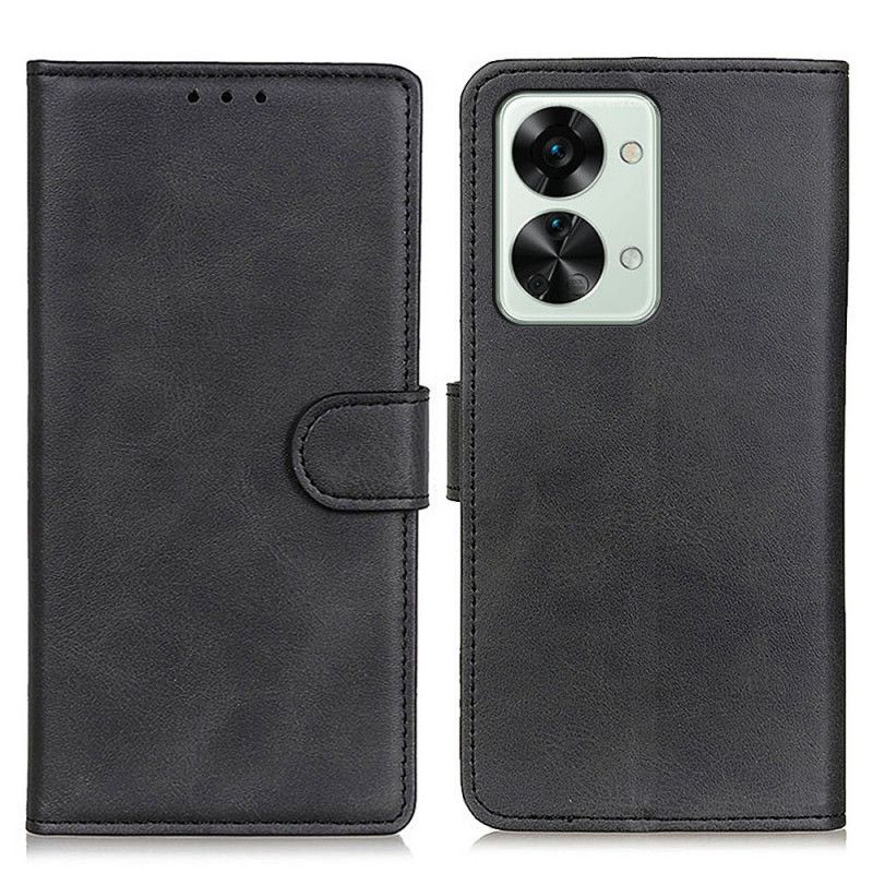 Flip Cover OnePlus Nord 2T 5G Mat Kunstlæder