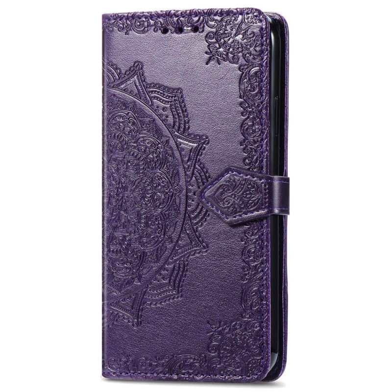 Flip Cover OnePlus Nord 2T 5G Med Snor Mandala Strap Kortholder