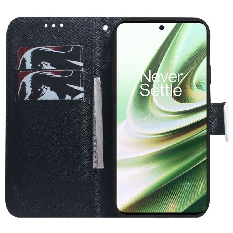 Flip Cover OnePlus Nord 2T 5G Med Snor Thong Panda