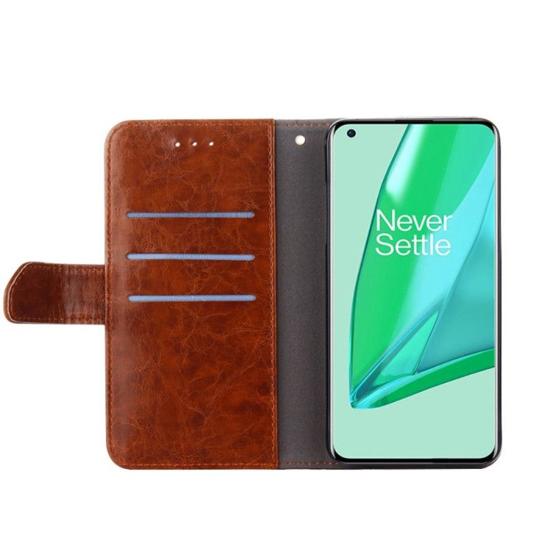 Flip Cover OnePlus Nord 2T 5G Opstigende Sømme