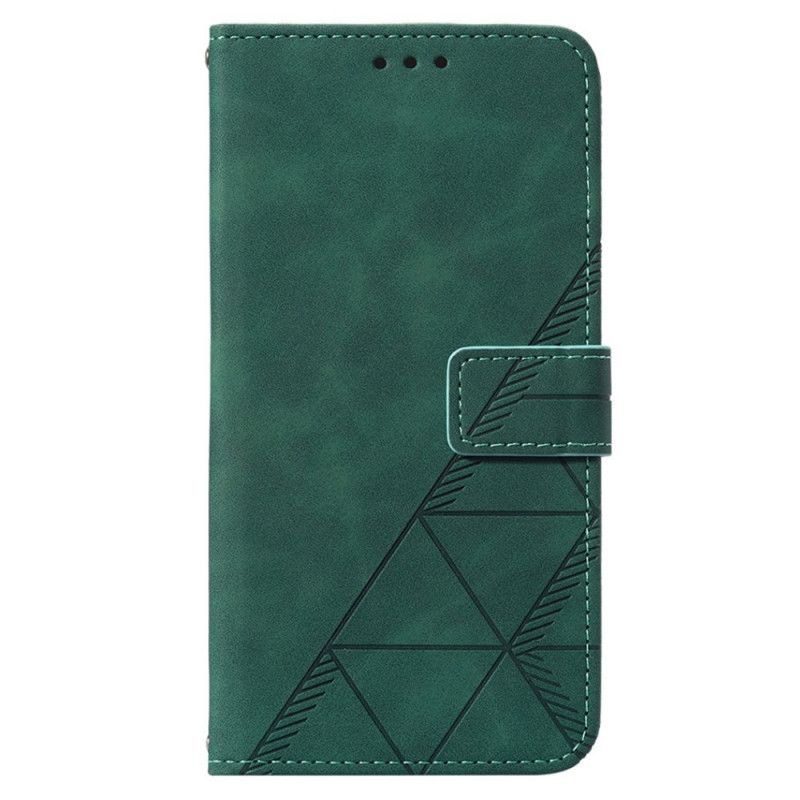 Flip Cover OnePlus Nord 2T 5G Trekanter Med Snor