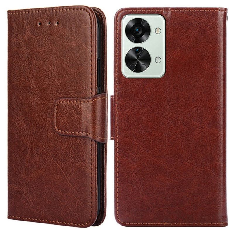 Flip Cover OnePlus Nord 2T 5G Vintage Kunstlæder