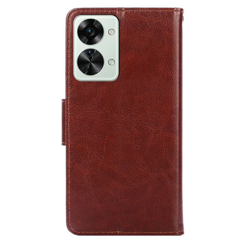 Flip Cover OnePlus Nord 2T 5G Vintage Kunstlæder