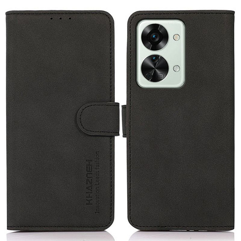 Flip Cover OnePlus Nord 2T 5G Vintage Kunstlæder Khazneh