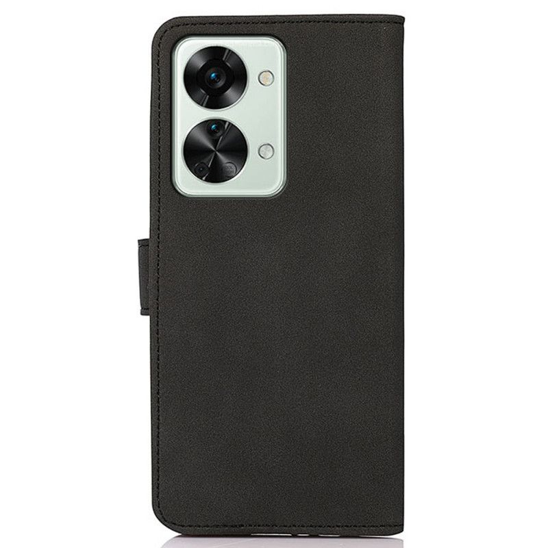 Flip Cover OnePlus Nord 2T 5G Vintage Kunstlæder Khazneh