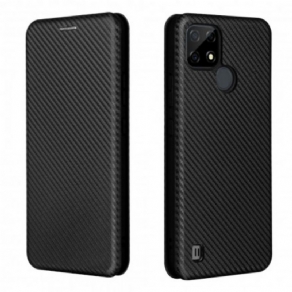 Cover Realme C21 Flip Cover Kulfiber