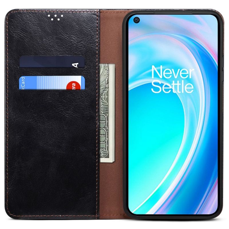 Cover OnePlus Nord CE 2 Lite 5G Flip Cover Vokset Kunstlæder