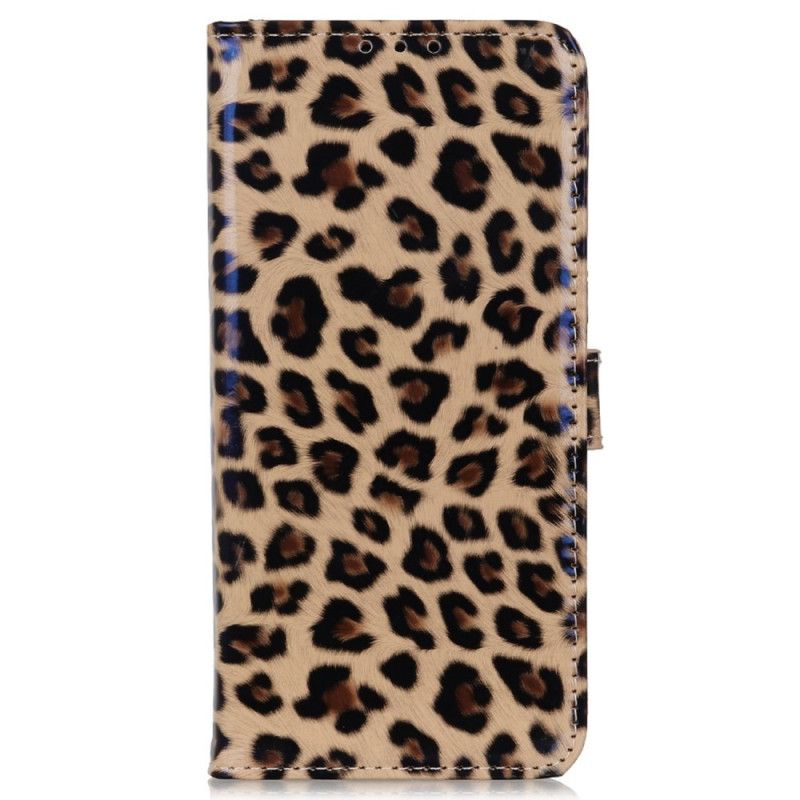 Flip Cover OnePlus Nord CE 2 Lite 5G Leopardhudeffekt