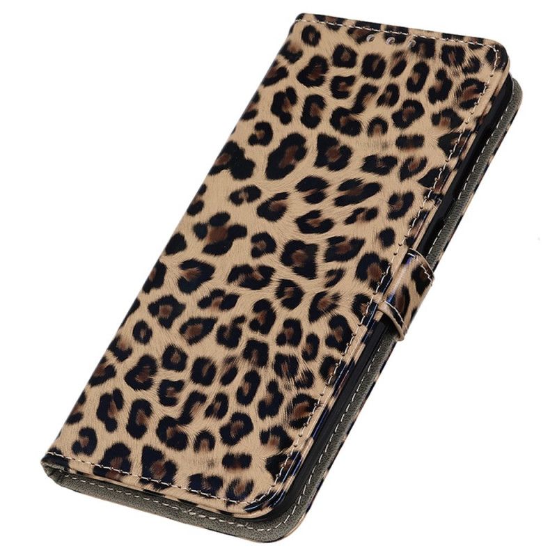 Flip Cover OnePlus Nord CE 2 Lite 5G Leopardhudeffekt