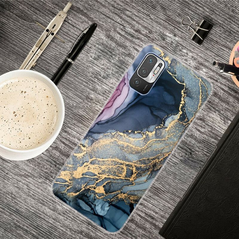 Cover Xiaomi Redmi Note 10 5G / Poco M3 Pro 5G Farvet Marmor