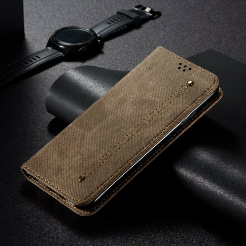 Cover Xiaomi Redmi Note 10 5G / Poco M3 Pro 5G Flip Cover Denimstof