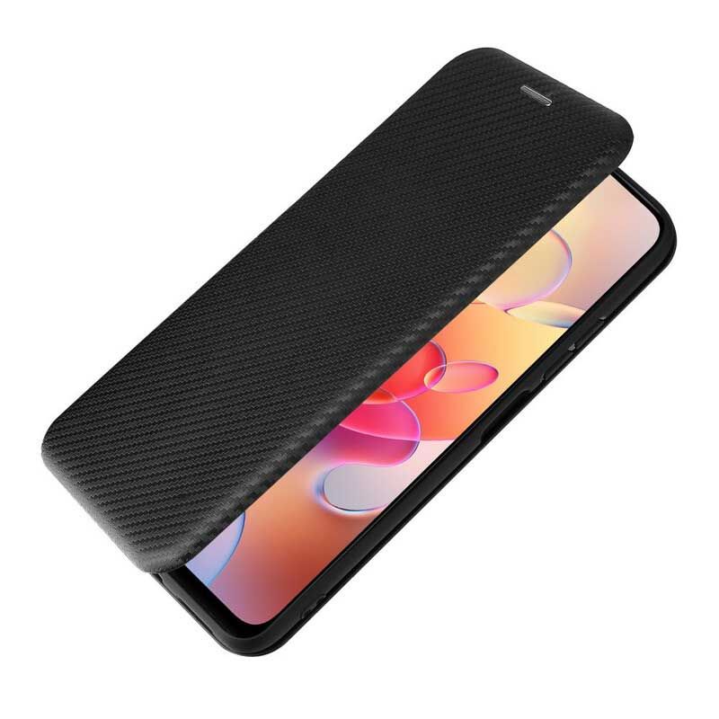 Cover Xiaomi Redmi Note 10 5G / Poco M3 Pro 5G Flip Cover Farvet Kulfiber