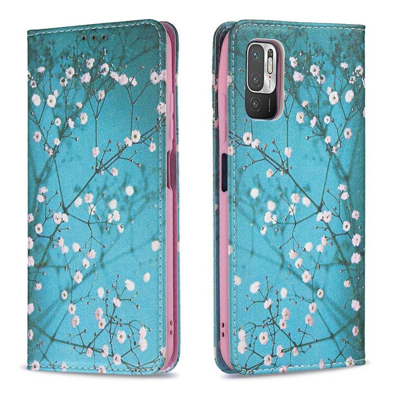 Cover Xiaomi Redmi Note 10 5G / Poco M3 Pro 5G Flip Cover Grene