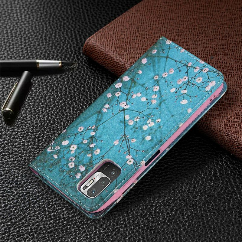 Cover Xiaomi Redmi Note 10 5G / Poco M3 Pro 5G Flip Cover Grene