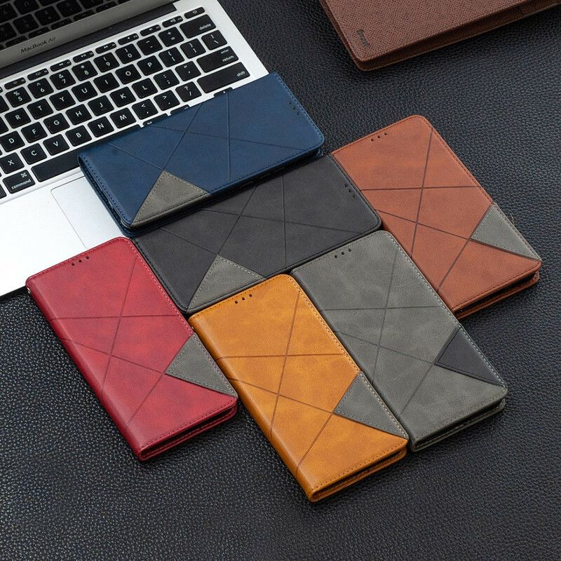 Cover Xiaomi Redmi Note 10 5G / Poco M3 Pro 5G Flip Cover Kunstnerstil